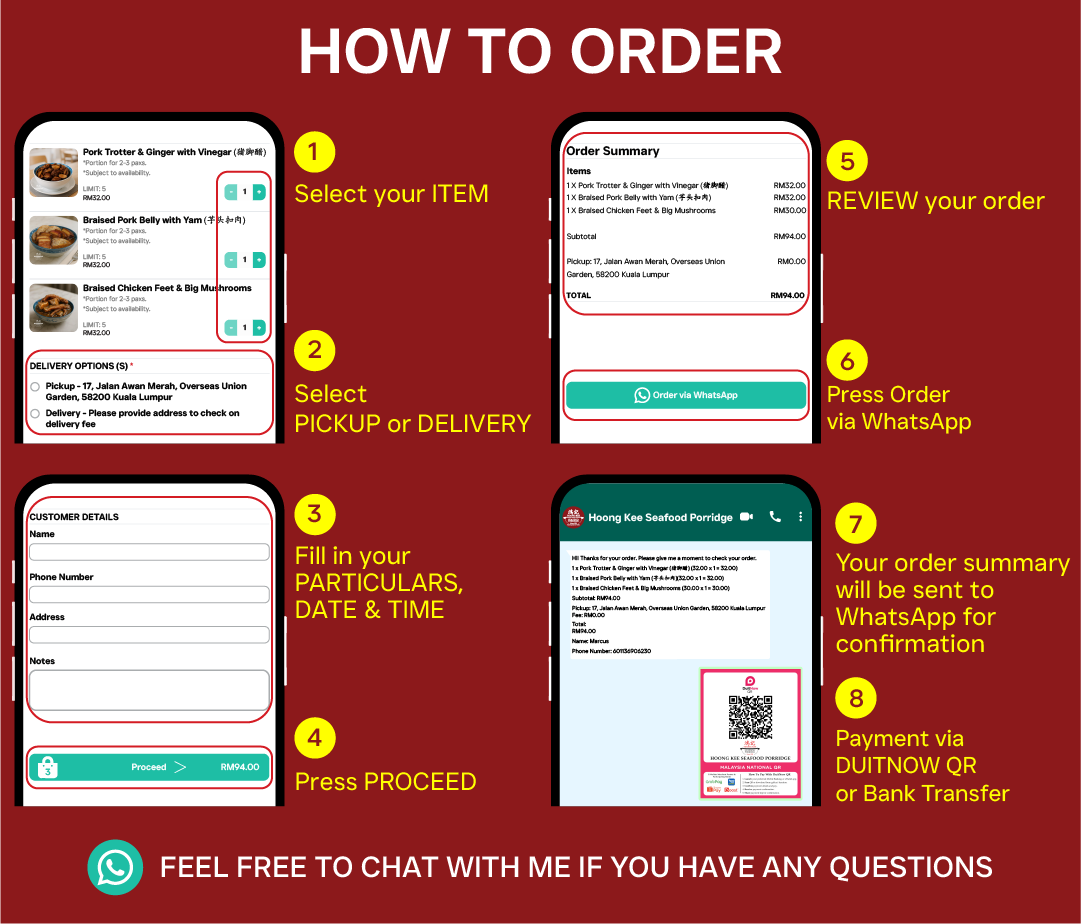 Home-style Chinese and Hakka food in Malaysia